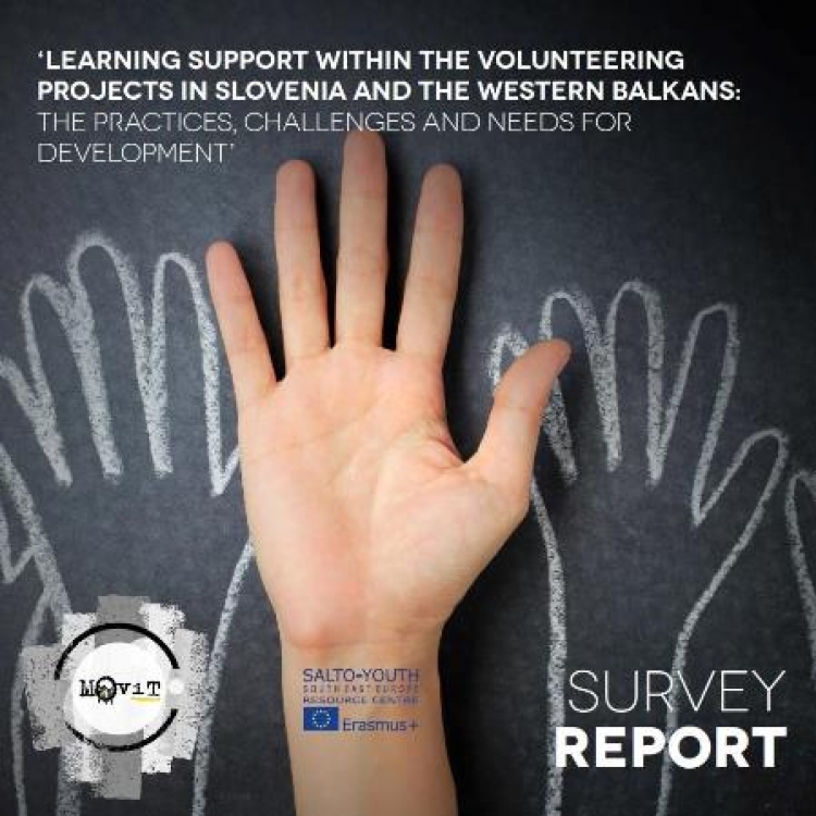 Publikacija: Podrška učenju u okviru volonterskih projekata u Sloveniji i na Zapadnom Balkanu: prakse, izazovi i potrebe za daljim razvojem