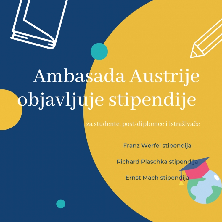 Ambasada Austrije objavila stipendije za studente, post-diplomce i istraživače