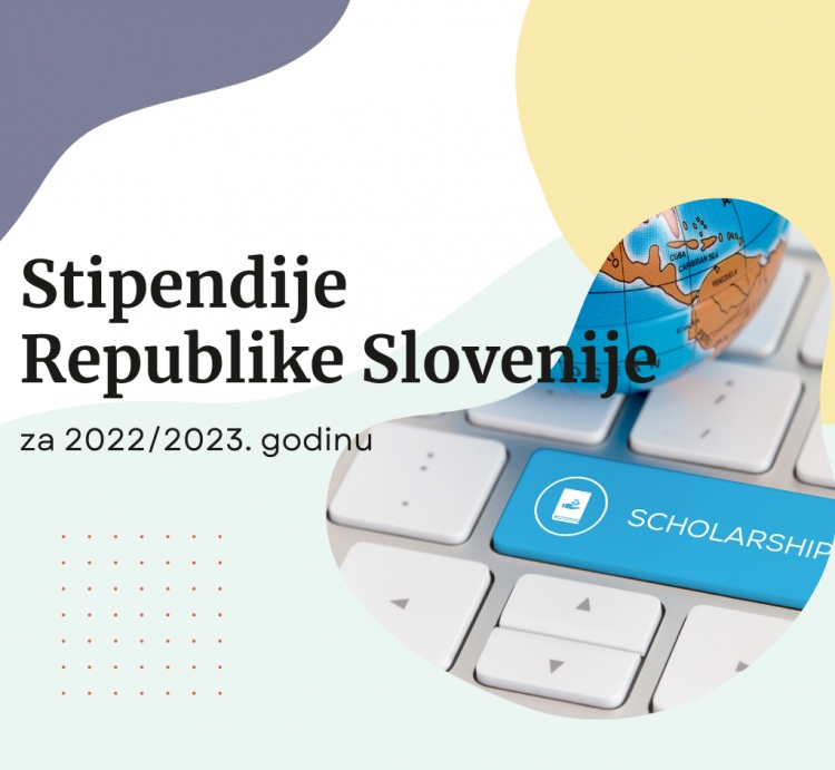 Stipendije Republike Slovenije za 2022/2023. godinu